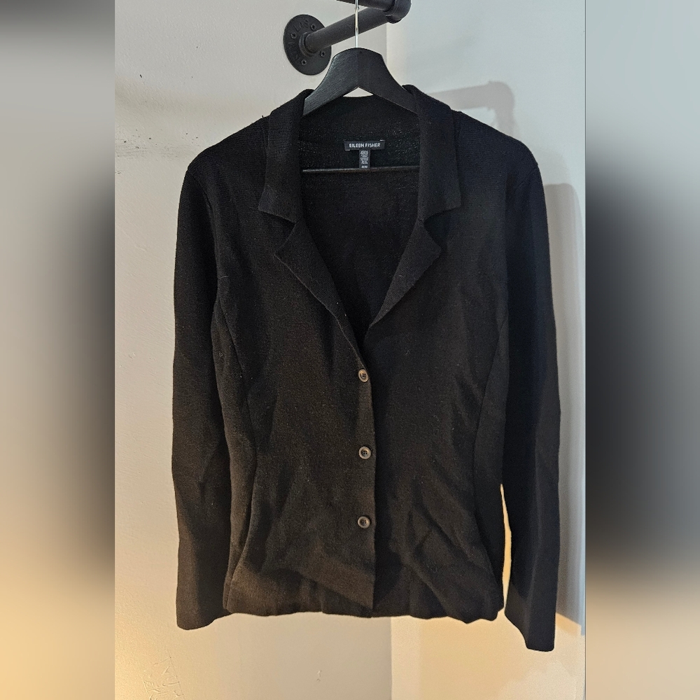 Eileen Fisher Merino Wool Cardigan
